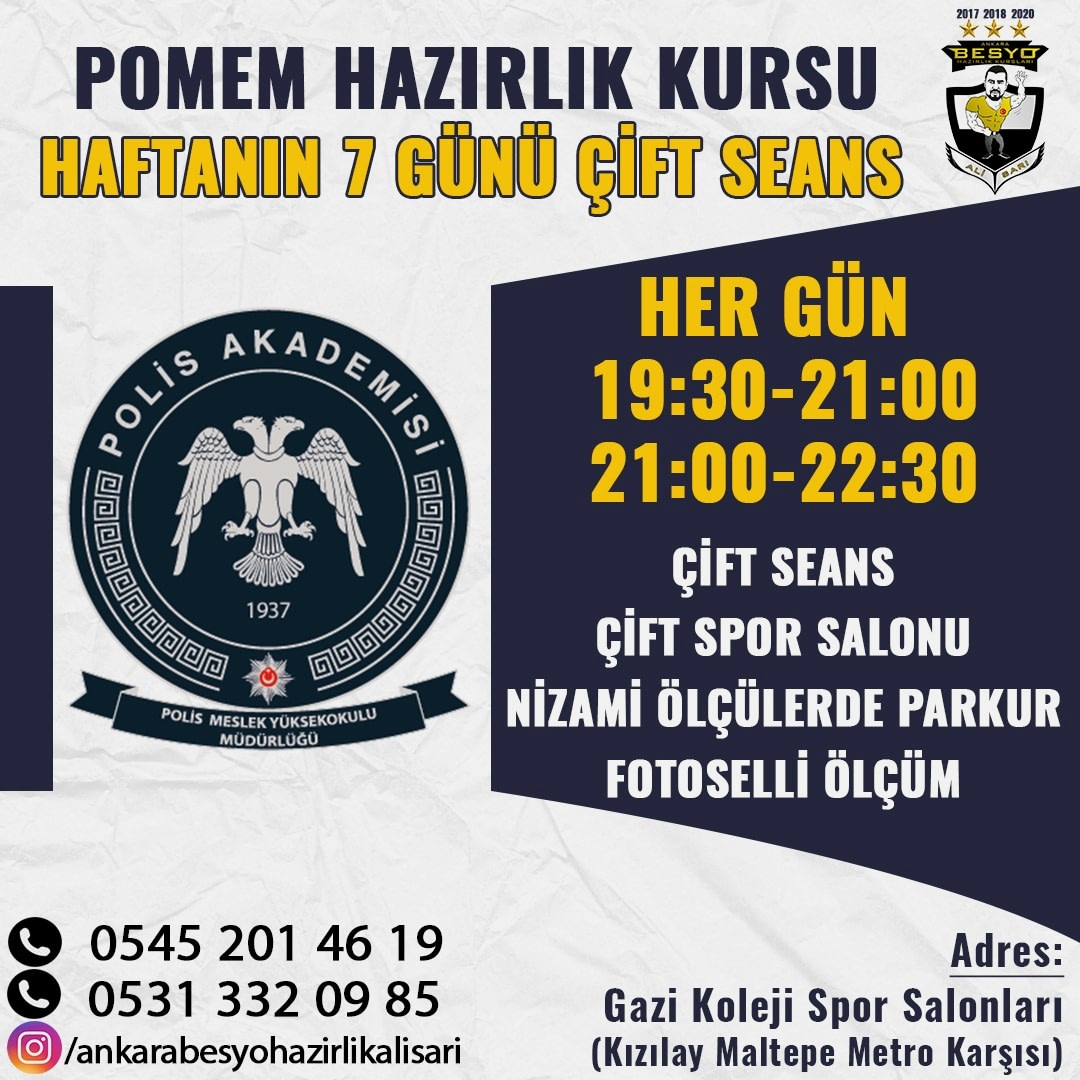 POMEM HAZIRLIK KURSUMUZ BAŞLADI