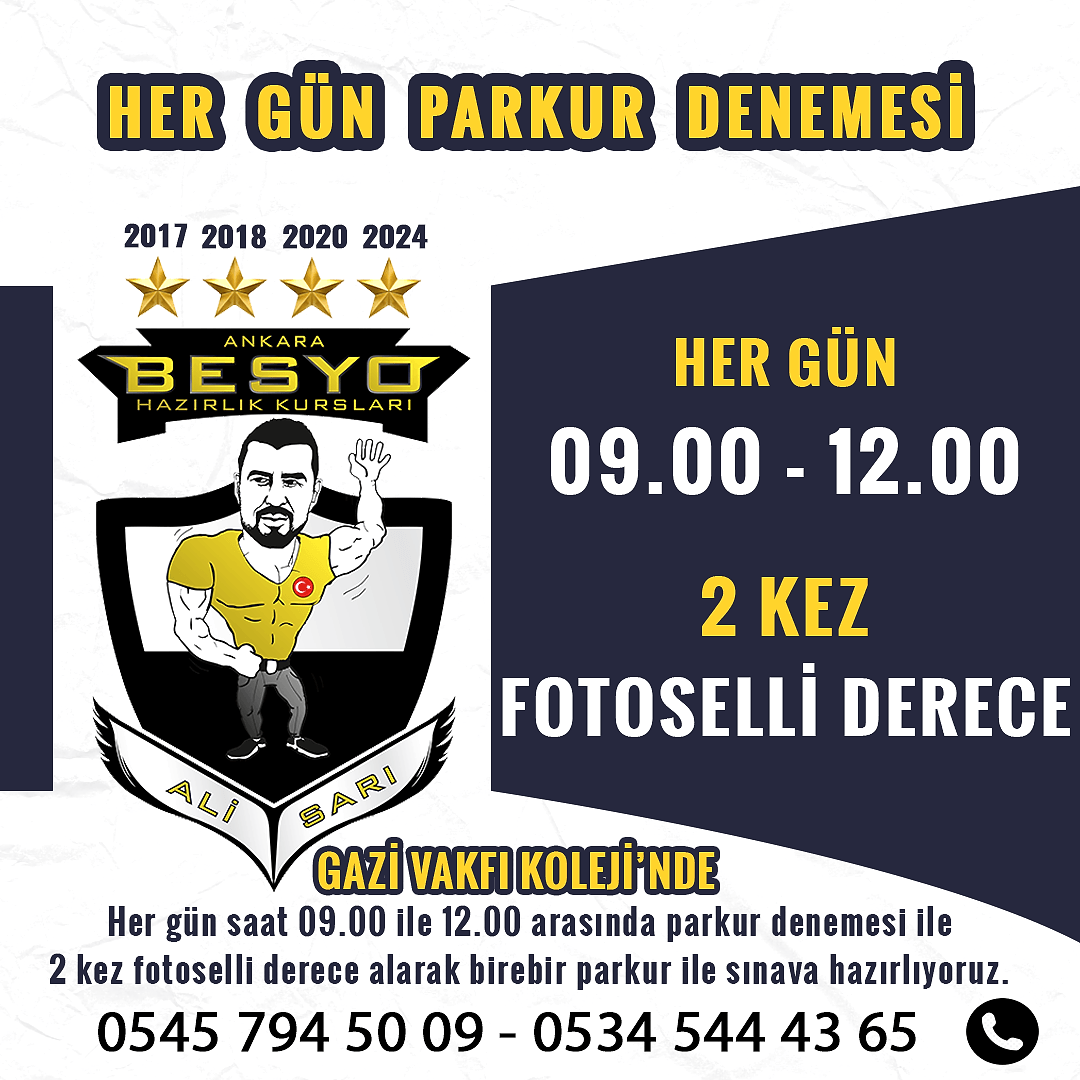 HER GÜN PARKUR DENEMESİ
